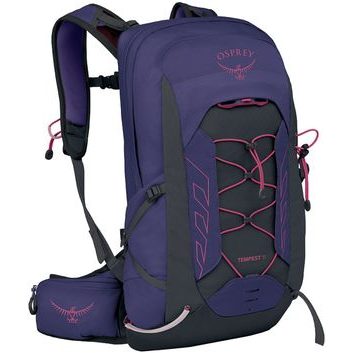 OSPREY TEMPEST 11, deep fig/hotspot pink