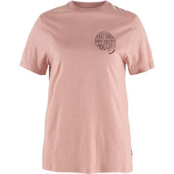 FJÄLLRÄVEN Hemp Blend Out Here T-shirt W Chalk Rose