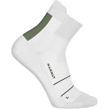 MAMMUT Trail Running Lightweight Merino Quarter Socks white-jade