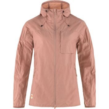 FJÄLLRÄVEN High Coast Wind Jacket W Dusty Rose