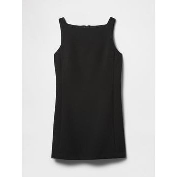 GAP Strečové mini šaty Černá