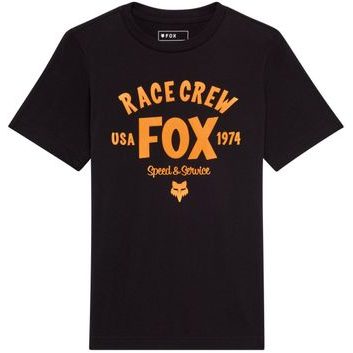 FOX Yth Slogan Ss Tee Black