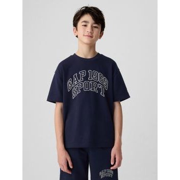 GAP 432540-02 Dětské tričko GAP 1969 SPORT Tmavě modrá