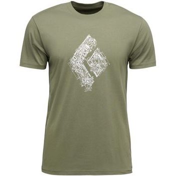 BLACK DIAMOND M ENGINEERED DIAMOND SS TEE Tundra