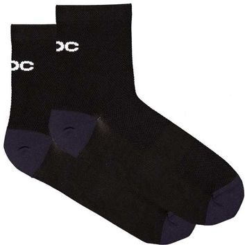 POC Cadence Road Air Socks, Uranium Black