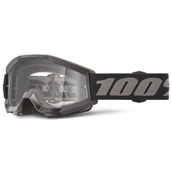 100% STRATA MINI Goggle Black - Clear Lens