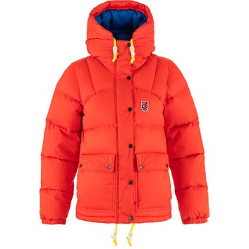 FJÄLLRÄVEN Expedition Down Lite Jacket W Flame Orange-UN Blue