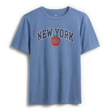 GAP 838991-00 Dětské tričko s potiskem Modrá