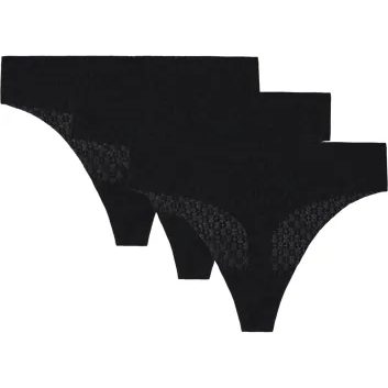 UNDER ARMOUR UA Pure Stretch Mesh THONG - 3pk black