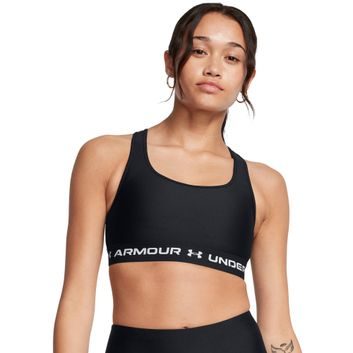 UNDER ARMOUR Crossback Mid Bra-BLK