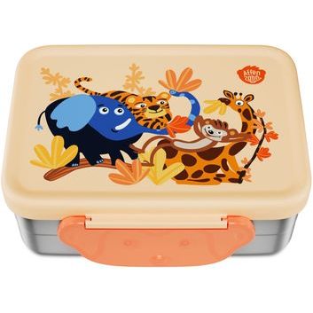 AFFENZAHN Stainless Steel Lunchbox Sunny savannah