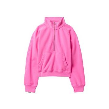 GAP Dětská sportovní mikina GapFit Růžová