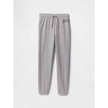 GAP Dětské tepláky s logem Šedá