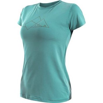 SENSOR COOLMAX TECH MOUNTAINS dámské triko kr.rukáv mint