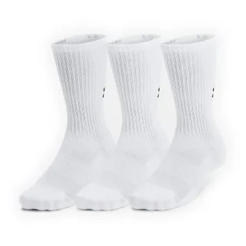 UNDER ARMOUR Unisex UA TC Crew (3 páry) white