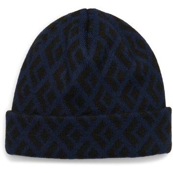 BLACK DIAMOND REPEAT BEANIE Indigo