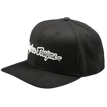 TROY LEE DESIGNS CURVED SNAPBACK SIGNATURE BLACK