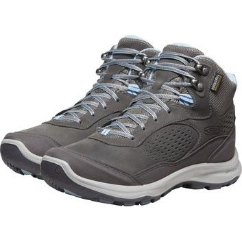 KEEN TERRADORA EXPLORER MID WP WOMEN steel grey/clear sky