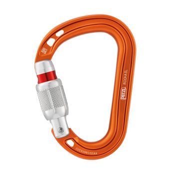 PETZL ROCHA SCREW LOCK ORANGE oranžová