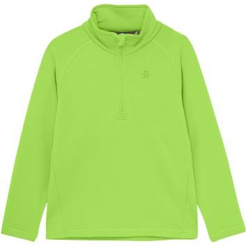 COLOR KIDS Fleece Pulli - Stretch-Green Gecko