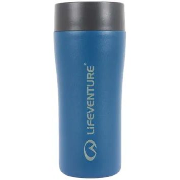 LIFEVENTURE One Touch Thermal Mug; 350 ml; cobalt