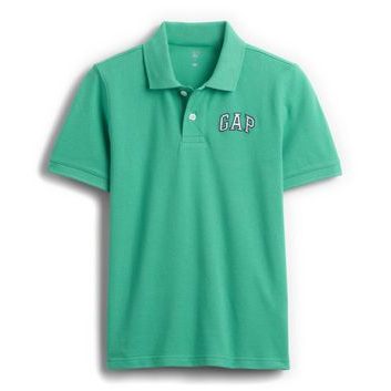GAP 884299-02 Dětské polo tričko s logem Zelená