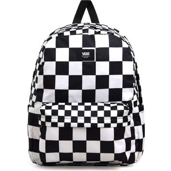 VANS Old Skool Check Backpack black/oatmeal
