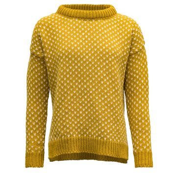 DEVOLD Nordsjø Wool Sweater Wmn Arrowwood