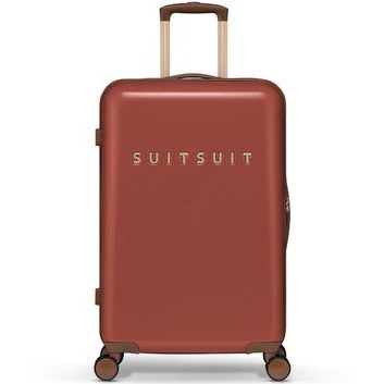 SUITSUIT Cestovní kufr SUITSUIT TR-7221/3-M Fab Seventies Red Orche