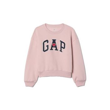 GAP Dětská mikina s logem Růžová