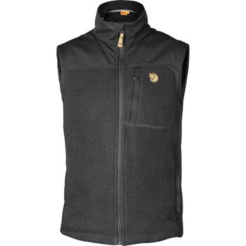 FJÄLLRÄVEN Buck Fleece Vest M, Graphite