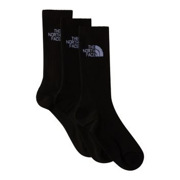 THE NORTH FACE MLSPRT SOCK CSH CREW 3P TNF BLACK
