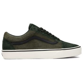 VANS Old Skool PIG SUEDE GREEN/MULTI