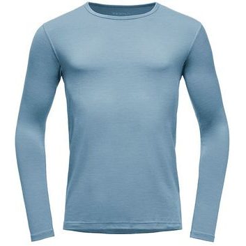 DEVOLD Breeze Plus Merino 200 Shirt Man Skyblue