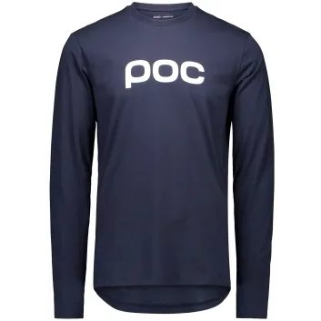 POC M's Reform Enduro Jersey Apatite Navy/White Logo