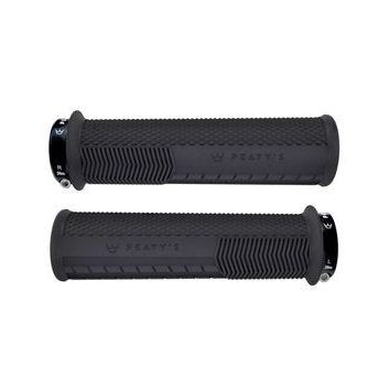 PEATYS MONARCH KNURL THICK 32-34mm BLACK