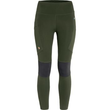 FJÄLLRÄVEN Abisko Trekking Tights Pro W Deep Forest-Iron Grey