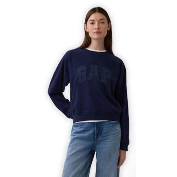 GAP 888007-07 Oversize mikina s logem Tmavě modrá