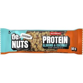 NUTREND Denuts Protein, tyčinka, 50 g mandle a kokos