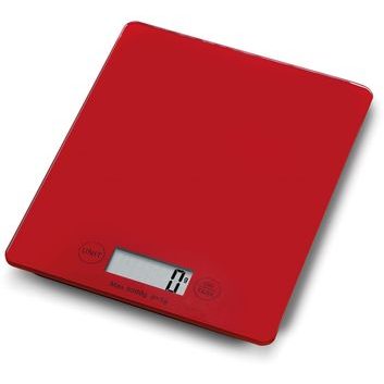 WEIS Kuchyňská digitální váha červená