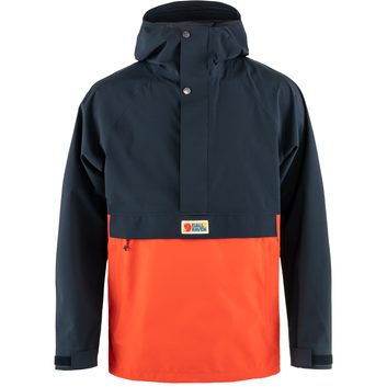 FJÄLLRÄVEN Vardag Hydratic Anorak M Dark Navy-Flame Orange