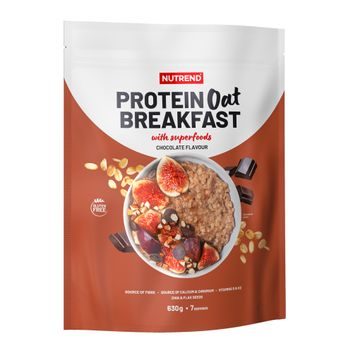 NUTREND Protein Oat Breakfast, sáček, 630 g čokoláda