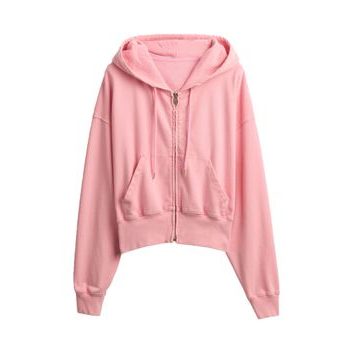 GAP Oversize mikina Heavyweight Růžová