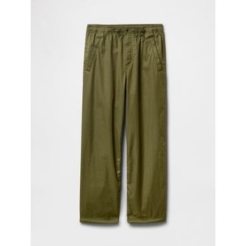 GAP Kalhoty Baggy Parachute Unisex Zelená