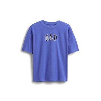GAP Dětské tričko s logem Modrá