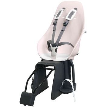 URBAN IKI Dětská sedačka na kolo s adaptérem SET zadní Sakura Růžová/Shinju Bílá