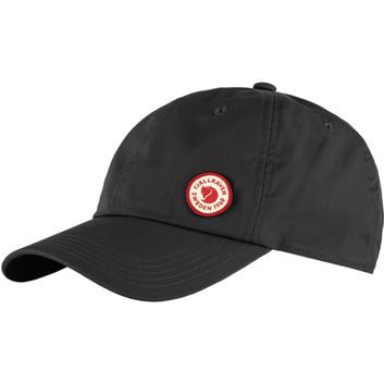 FJÄLLRÄVEN Fjällräven Logo Cap Black