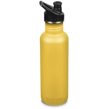 KLEAN KANTEEN Classic 27oz (w/Sport Cap) - Old Gold 800 ml