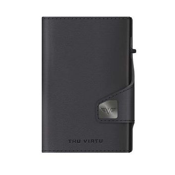 TRU VIRTU Wallet Click & Slide - leather Nappa Black