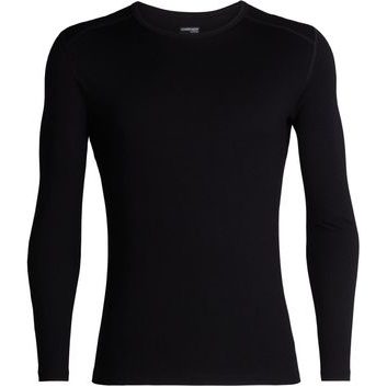 ICEBREAKER MEN 260 TECH LS CREWE - BLACK